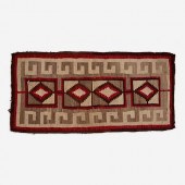 NAVAJO BLANKET CA. 1920S, GANA
