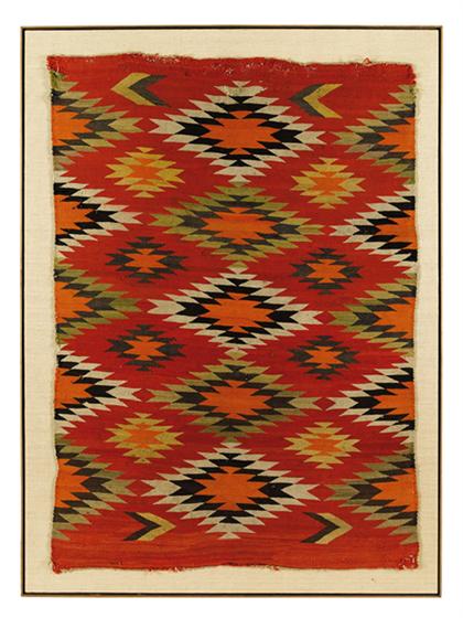 Navajo blanket    circa late 19th