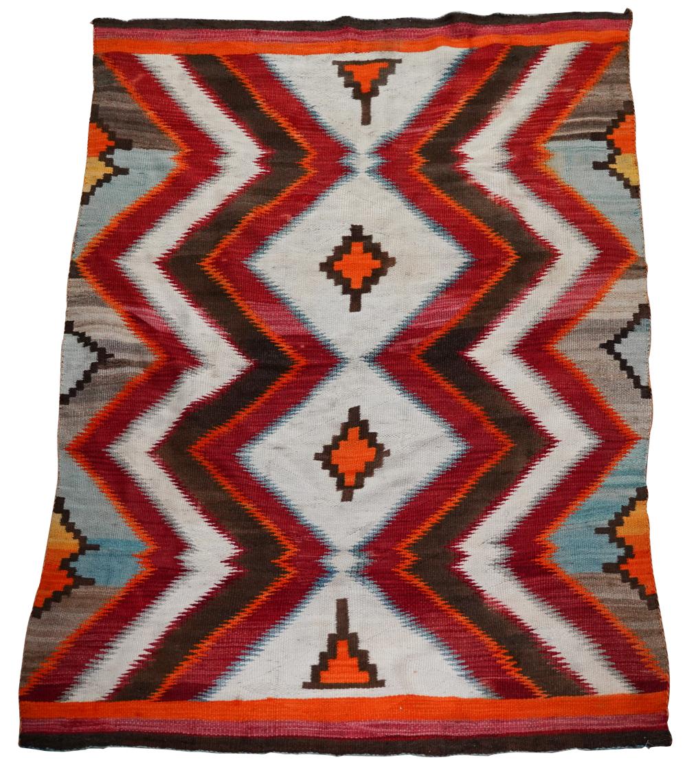 NAVAJO BLANKETwool; 6'2'' x 4'3''