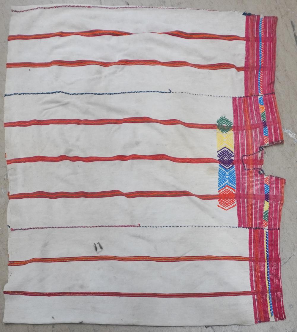 NAVAJO CHIEF BLANKET, 4 FT X 3