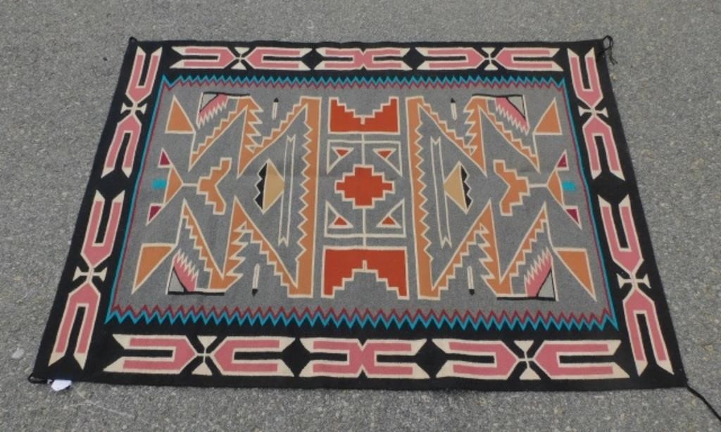 NAVAJO DINE TEEC NOS POS RUG. 49" X