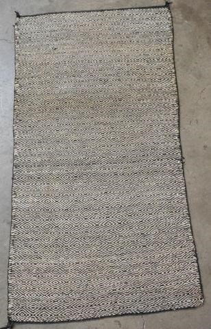 NAVAJO DOUBLE SADDLE BLANKET, 4'10"