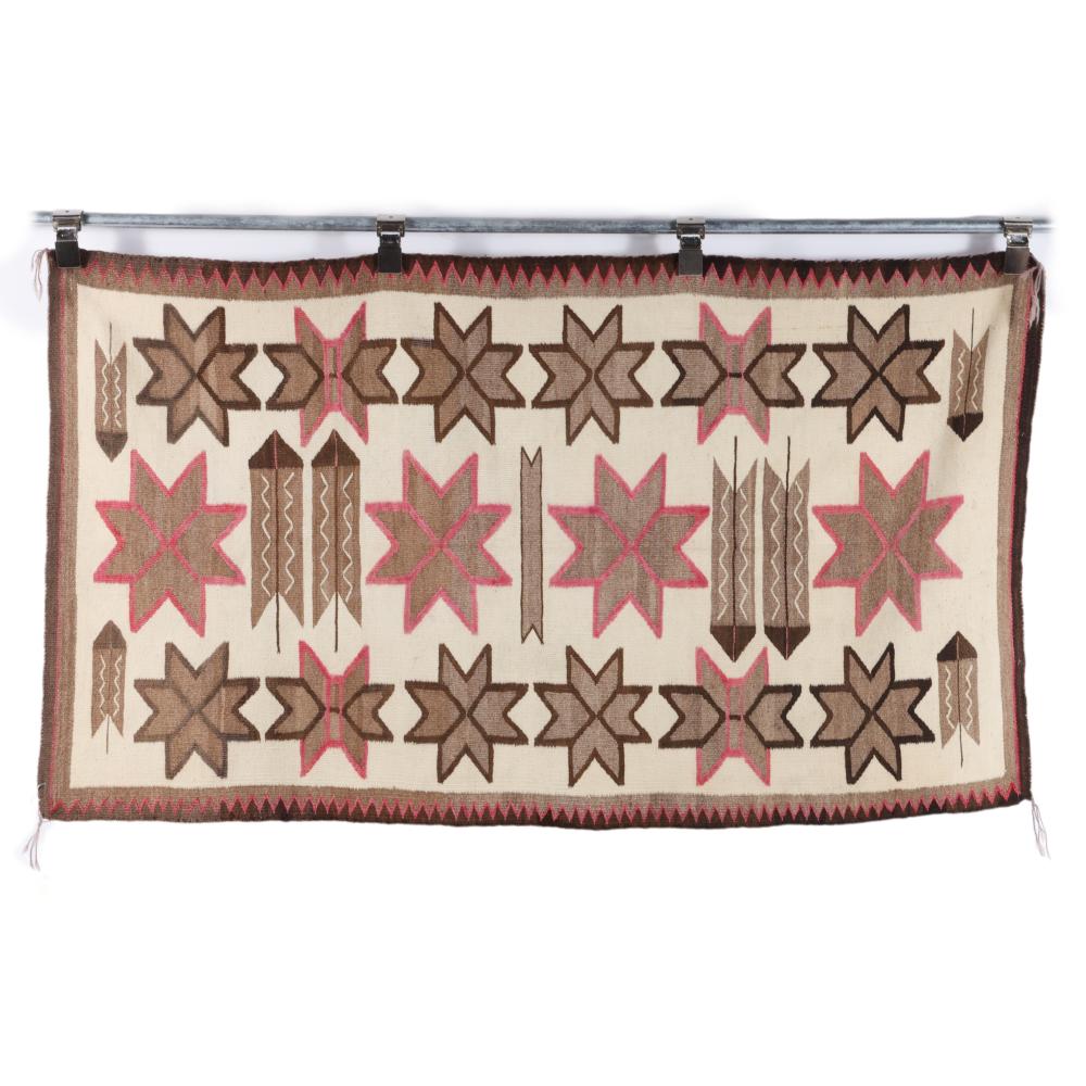 NAVAJO DOUBLE SADDLE BLANKET