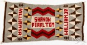 NAVAJO DOUBLE SADDLE BLANKETNa