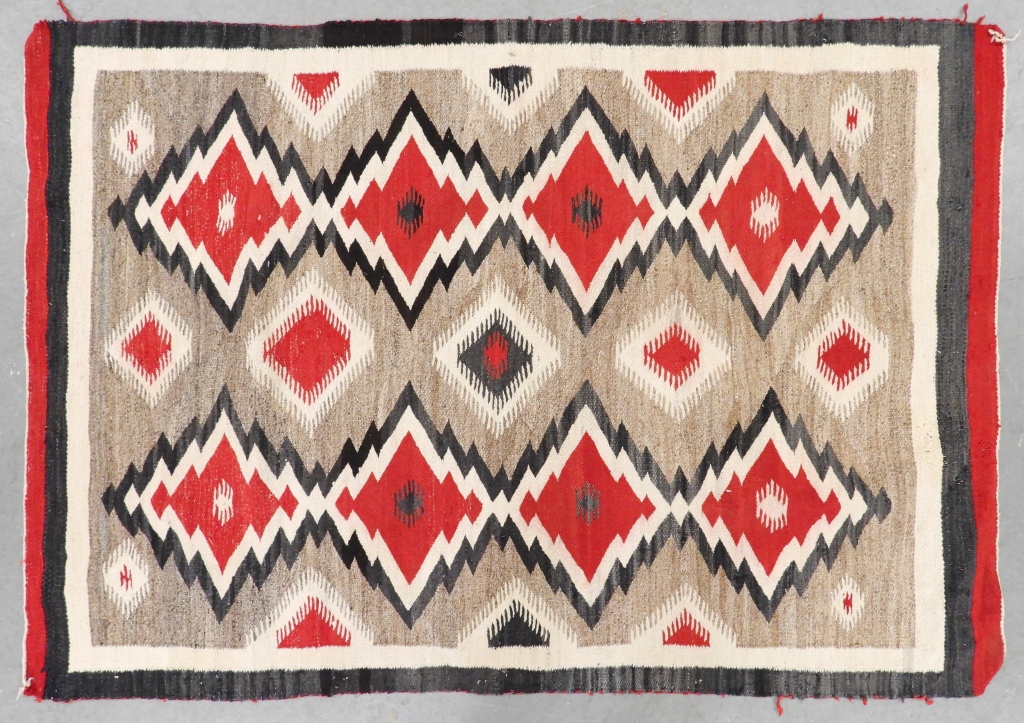 NAVAJO FLAT WEAVE NATIVE AMERICAN