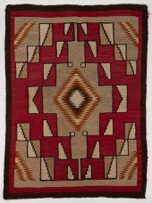 NAVAJO FLAT WEAVE RUGOne Navaj