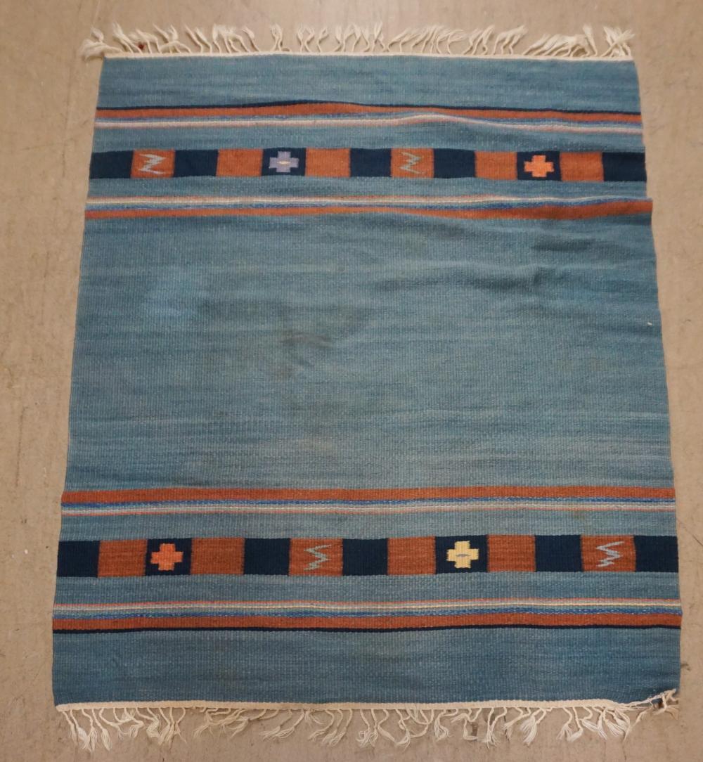 NAVAJO FLATSTITCH RUG 5 FT 9 IN X 4