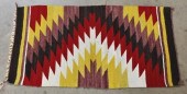 NAVAJO GALLUP THROW RUG, 3'0"
