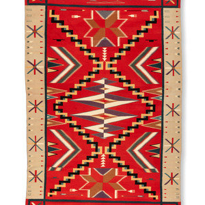 Navajo Germantown Pictorial Weaving