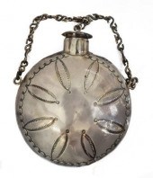 NAVAJO HAND-WORKED SILVER TOBA