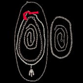 Navajo Handmade Silver Chains