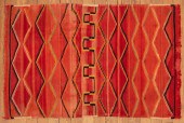 NAVAJO HANDSPUN CHILD'S BLANKE