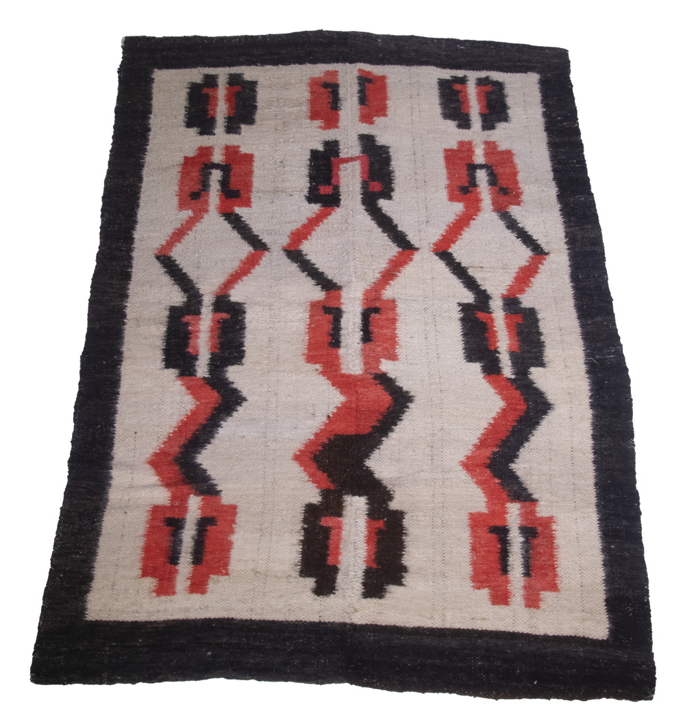 NAVAJO HUBBELL WEARING BLANKET