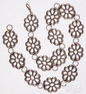 NAVAJO INDIAN CAST STERLING SI