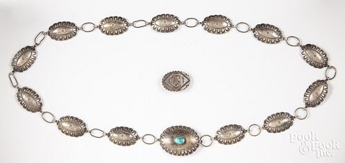 NAVAJO INDIAN SILVER AND