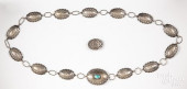 NAVAJO INDIAN SILVER AND TURQU