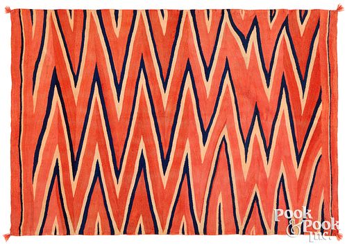 NAVAJO INDIAN WEDGE WEAVE WEARING