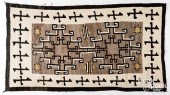 NAVAJO INDIAN WOVEN TEXTILE RE