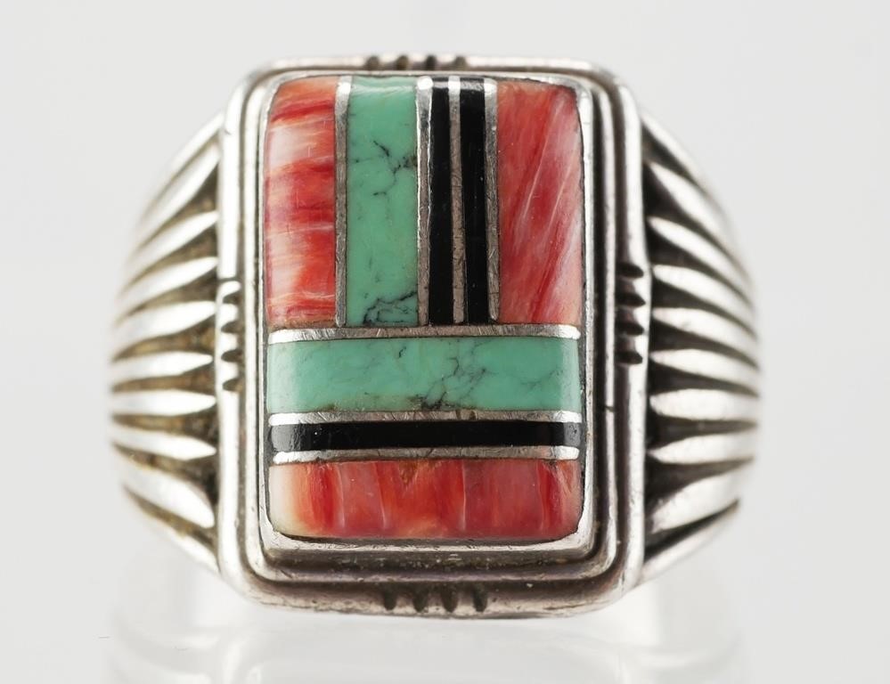 NAVAJO JIM YAZZIE STERLING