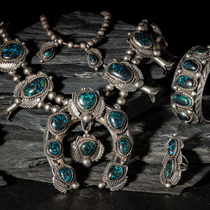 Navajo Matching Squash Blossom,