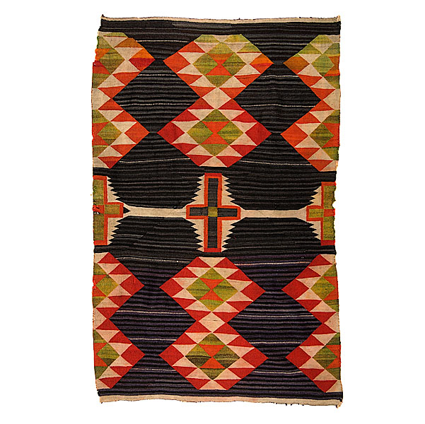 Navajo Moki-Style Weaving woven