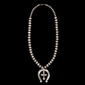 Navajo Necklace with Naja Coll