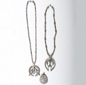 Navajo Necklaces with Tufa-Cas