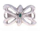 NAVAJO OLD PAWN SANDCAST SILVE