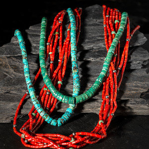 Navajo or Pueblo Necklaces second