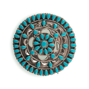 Navajo or Zuni Silver and Petit