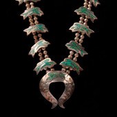 NAVAJO PEYOTE BIRD SQUASH BLOS