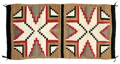 Navajo regional rug, two stepped