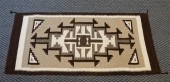 NAVAJO REGIONAL WEAVING, 62 X