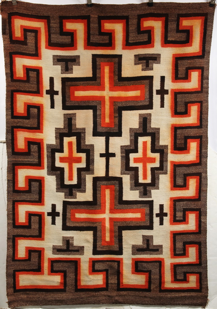 NAVAJO RUG - 4' X 5' 10'' -