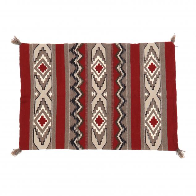 NAVAJO RUG Repating banded motif