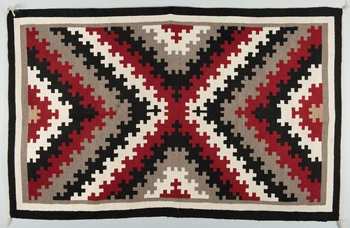 NAVAJO RUG, STORM PATTERN