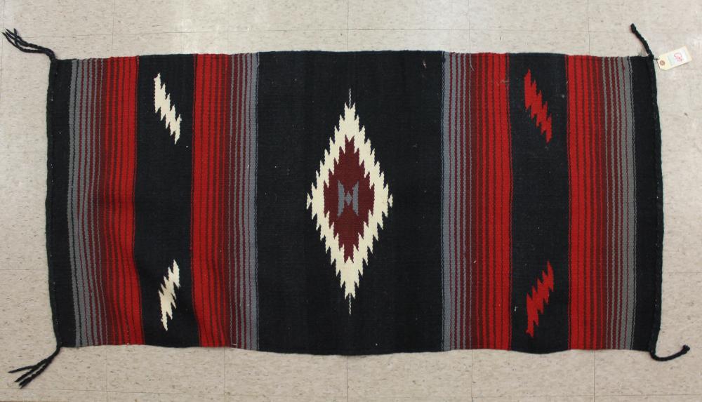NAVAJO SADDLE BLANKET, HAND
