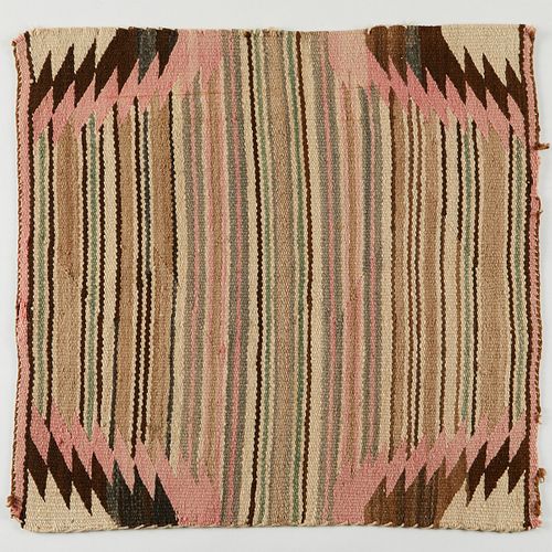 NAVAJO SADDLE BLANKET WEAVINGOne
