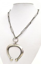 NAVAJO SAND CAST SILVER NAJA P
