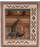 NAVAJO SAND PAINTING - Still L