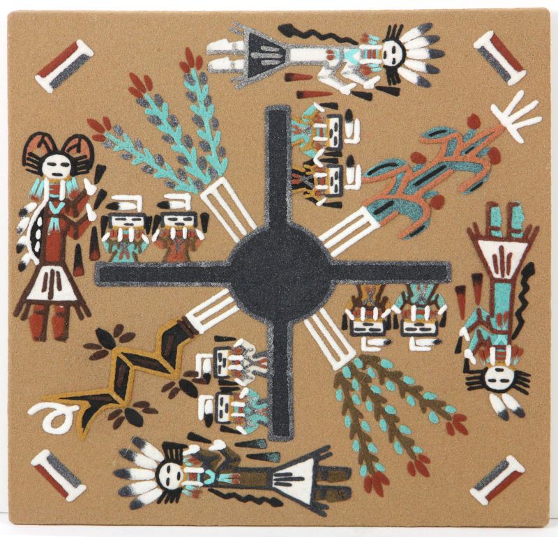 Navajo Sand Paintingby Lena