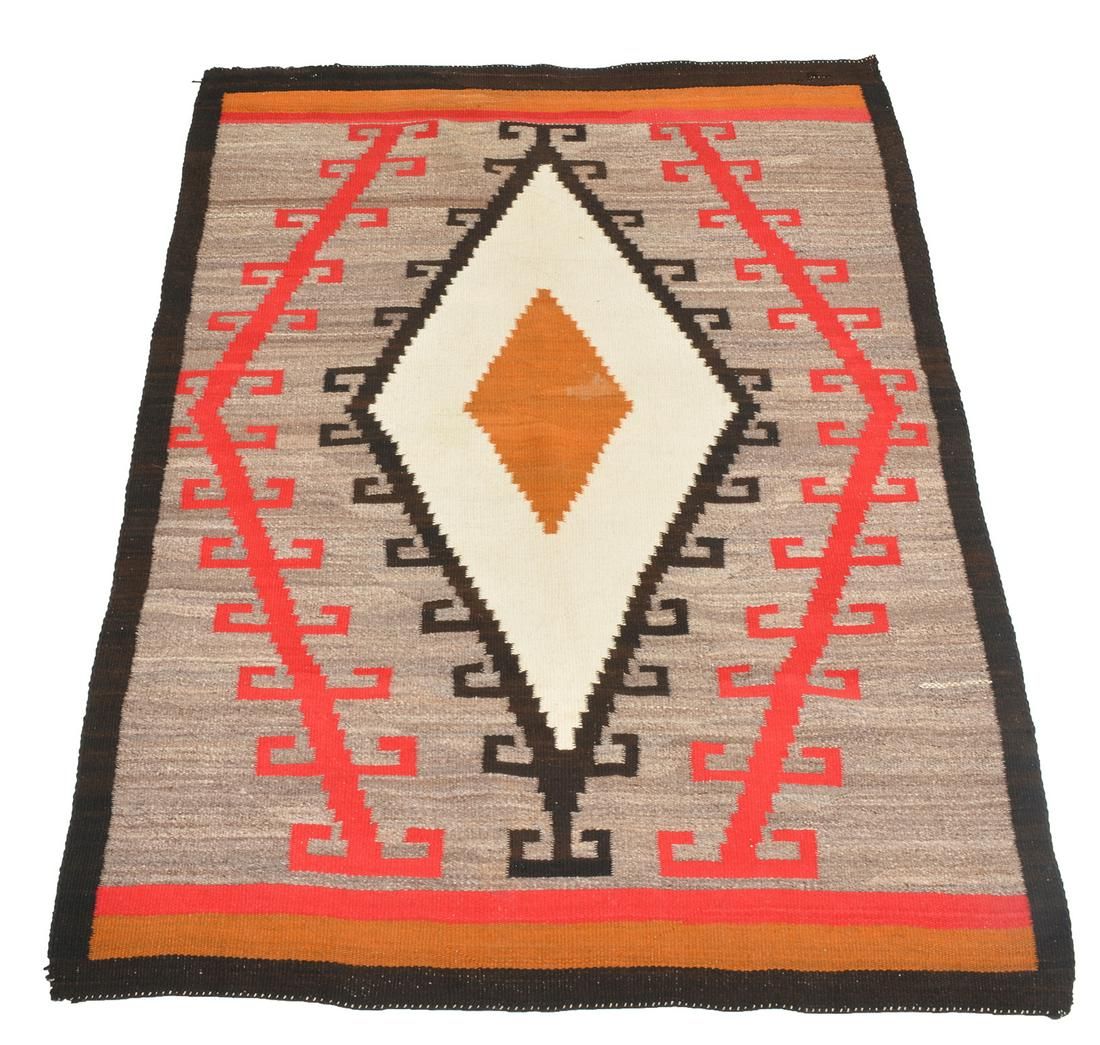NAVAJO SCATTER RUG, 66" X 47"Navajo