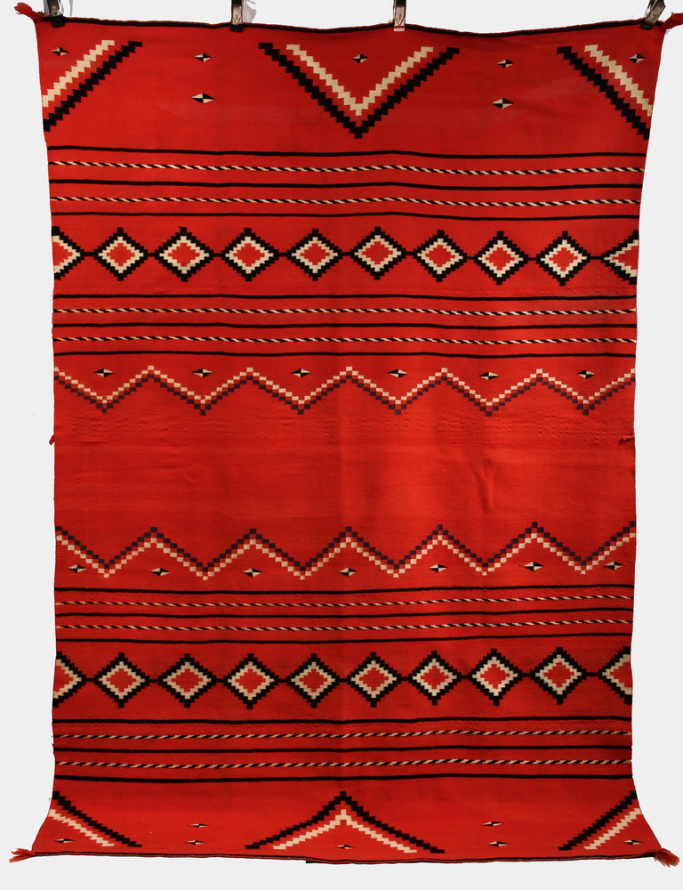 NAVAJO SERAPE - 4'6'' x 6'8'' -