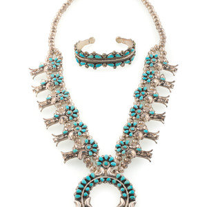 Navajo Silver and Petit Point