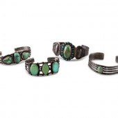 Navajo Silver and Turquoise Cu