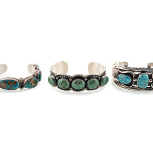 Navajo Silver and Turquoise Cuff