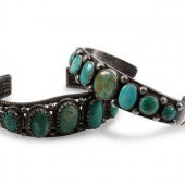 Navajo Silver and Turquoise Cu