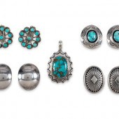 Navajo Silver and Turquoise Je