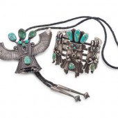 Navajo Silver and Turquoise Ka