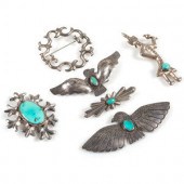 Navajo Silver and Turquoise Pi